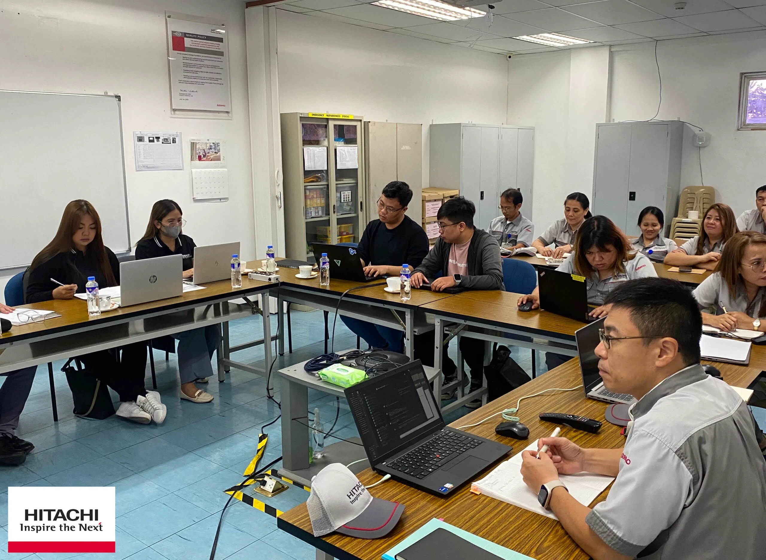 On-site QuickBooks work — Optechfy team with a client in the Philippines